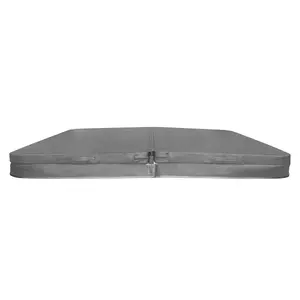 Hot Tub Spa Cover Grey 2.2m x 2.2m