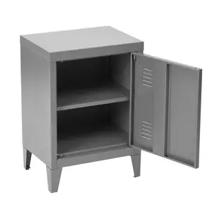 Mira Bedside Table Dark Gray