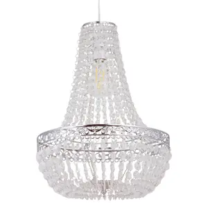 First Choice Lighting Set of 2 Marino Chandelier Style Pendant Lightshades