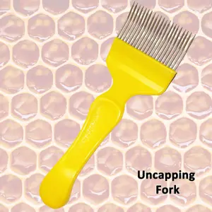 Beekeepers Metal Uncapping Fork Tool Beehive Beekeeping