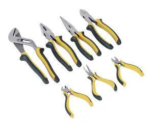 Sealey Comfort Grip Pliers Set 7pc S0757