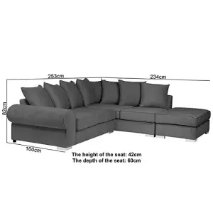 Corner Sofa / Living Room Sofa