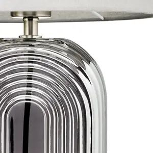 Inlight Rigo Polished Gloss Chrome Table lamp