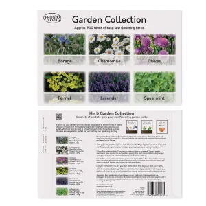 Pronto Seed Herb Bumper Pack, 24 Varieties, Over 2600 Seeds, Grow Your Own Herbs