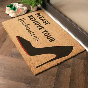 Please Remove Your Louboutins Doormat (90 x 60cm)