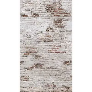 GoodHome Merly Natural Brick effect Matt Mural