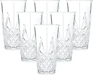 simpa 435ml Imperial Elegant Drinking Glasses, Set of 6