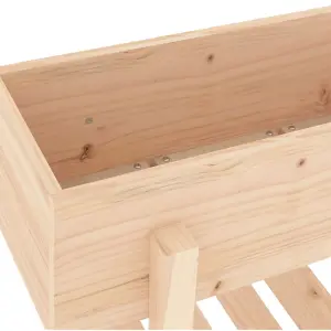 Berkfield Garden Planter 62x30x69 cm Solid Wood Pine