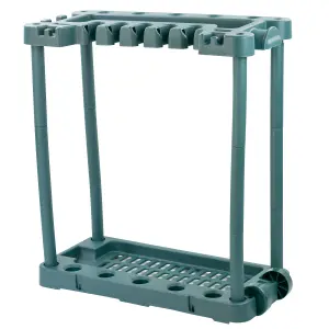 KCT Garden Tool Trolley Rack Storage Organiser