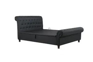 Birlea Castello Super King Side Ottoman Bed Charcoal