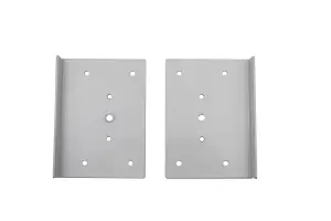 Windowparts Cabinet Hinge Repair Bracket - White - Without Hole - 122872