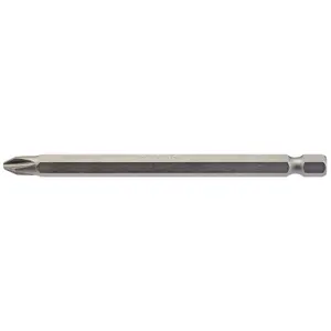 Draper No.2 1/4" Hex. Cross Slot Insert Bit 100mm Long x 1 64365