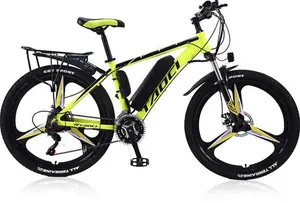 Hyuhome Electric Bikes For Adult, Magnesium Alloy Ebikes Bicycles All Terrain,26" 36V 12.5Ah/13Ah Removable Lithium-Ion Battery Mountain Ebike For