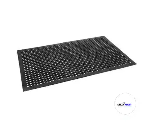 Anti Slip Heavy Duty Rubber Industrial Commercial Mat  4' x 3'