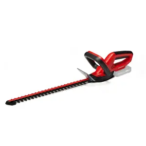 Einhell 46cm Cordless Hedge Trimmer 18V Power X-Change Laser Cut Steel With Wall Mount GE-CH 1846 Li-Solo - Body Only