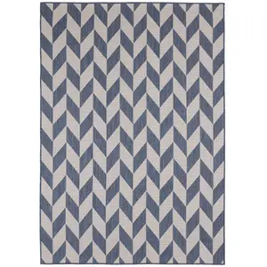 Ecology Collection Outdoor Rugs in Blue  600Blu