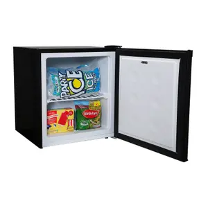 SIA TT02BL 39 Litre Black Counter Table Top Mini Freezer