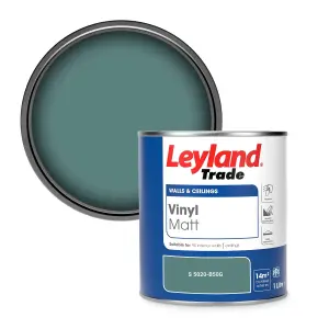 Leyland Trade Vinyl Matt Walls & Ceilings Emulsion Paint (S 5020-B50G) 1L