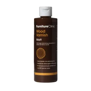 Furniture Clinic Extra Tough Interior Wood Varnish Matt, 500ml