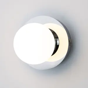 Polished Chrome 5W LED Bathroom Wall Light