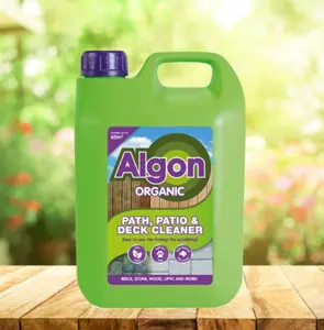 Algon Organic Path Patio Decking Cleaner Concentrated Formula Pet Safe 2.5L