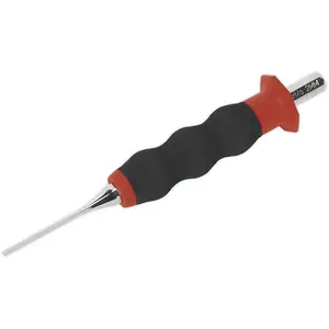 Premium 2mm Sheathed Parallel Pin Punch with Foam Grip and Chrome Molybdenum Steel Construction