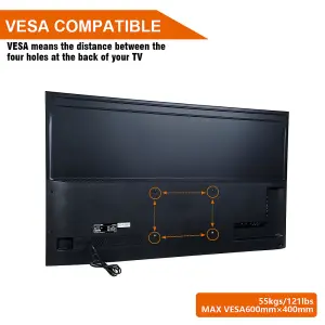 SunDaze TV Wall Mount Swivel & Tilt Bracket for 32"-70" TV LCD LED Plasma Flat Curved Screens