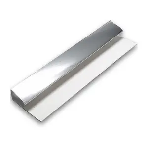 Nes Home Starter/End Chrome Trim 2700mm Length (cladding size suitability 10mm)