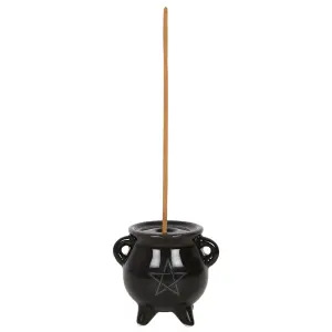 Something Different Cauldron Incense Holder Black (One Size)