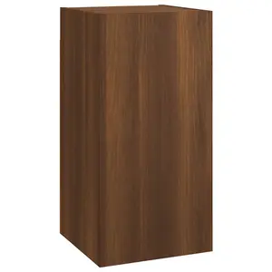 Berkfield TV Cabinets 7 pcs Brown Oak 30.5x30x60 cm Engineered Wood