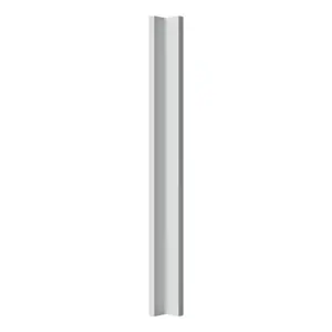 GoodHome Ashmead Matt dove grey Standard Corner post, (W)57mm (L)715mm