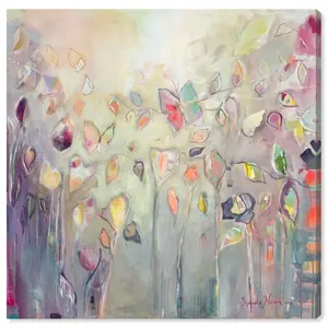 Butterfly Dance by Michaela Nessim - Wrapped Canvas Painting 51cm H x 51cm W x 4cm D