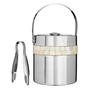 Maison by Premier Mother Of Pearl Inlay Design Ice Bucket