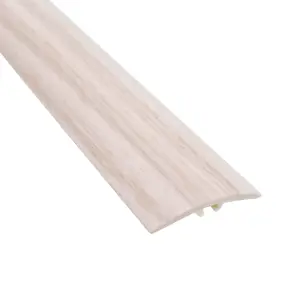 Upvc self-adhesive wood effect door edging floor trim threshold pvc self-adhesive 1000mm x 40mm e64 oak mocca