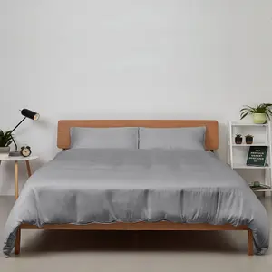 100% Bamboo Bedding Complete Bedding Set Quiet Grey