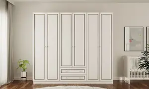 CLEMENT 6 Door 2 Drawer Wardrobe