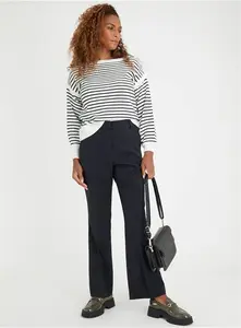 Black Kick Flare Trousers - Tu Clothing By Sainsburys