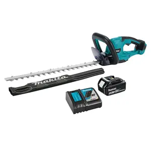 Makita DUH507 18V LXT 50cm Cordless Hedge Trimmer Electric Break 1x5ah