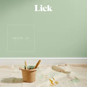 Lick Green 13 Matt Emulsion paint, 2.5L