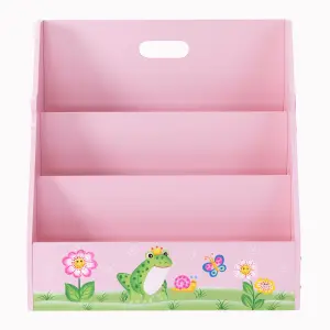 Fantasy Fields by Teamson Kids  Magic Garden Kids Bookshelf Bookcase Book and Toy Organiser Storage TD-13142A