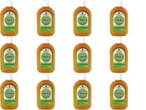 Dettol Original Liquid Antiseptic Disinfectant, 500ml (Pack of 12)