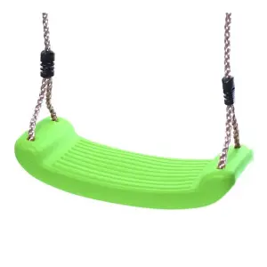 Rebo Children's Swing Seat with Adjustable Ropes - Light Green