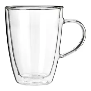 Maison by Premier Amari Double Wall Glass Mug 330ml