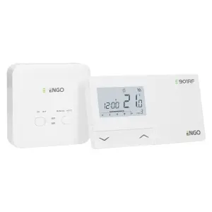 ENGO E901-RF 7 day Programmable Wireless Thermostat Boiler Central Heating Controller