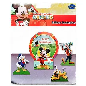 Mickey Mouse Clubhouse Happy Birthday Balloon Weight Centrepiece Multicoloured (One Size)