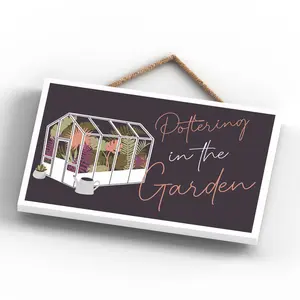 Garden Pottering Signs and Plaques