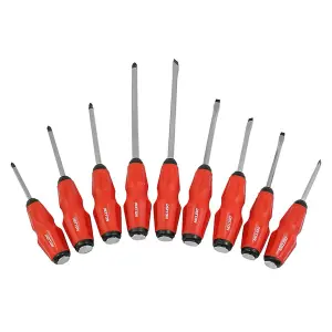 Dekton 9pc Soft Grip Go Through Screwdriver Set