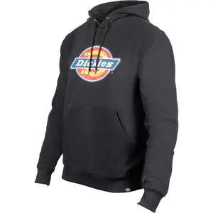 Dickies - Logo Graphic Fleece Hoodie - Black - Fleece - L