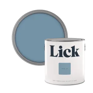 Lick Blue 18 Matt Emulsion paint, 2.5L