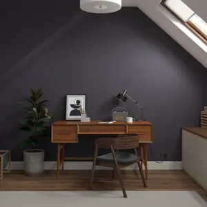 Dulux Trade Heritage Dark Aubergine Eggshell Wall paint, 750ml